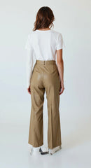 PANTALONE PALAZZO CON TASCHE A FILO - image 2