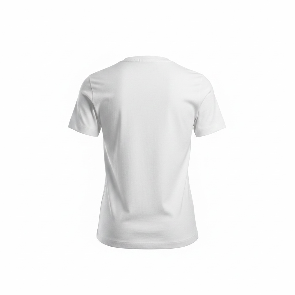 T-shirt girogola linea dritta