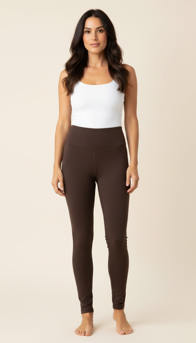 Leggings vita alta effetto slim