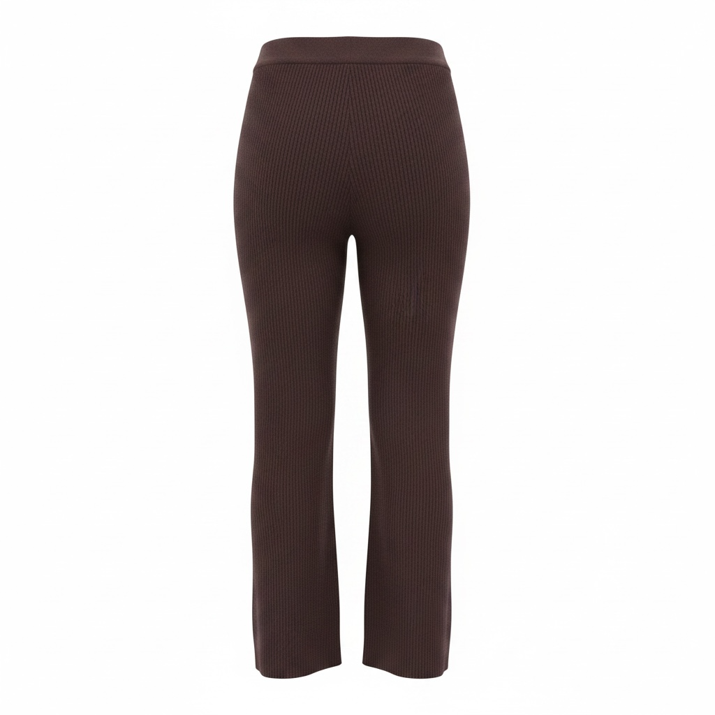 Pantaloni in maglina a coste