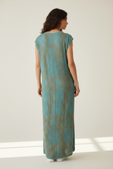 ABITO LUREX MANICA SCESA E SPACCHI - image 2