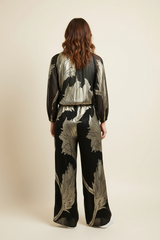 BLUSA MANICHE 3/4 CON ELASTICO SOTTO - image 2