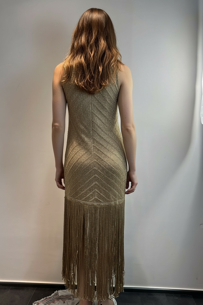 ABITO MIDI CON FRANGE  - image 2