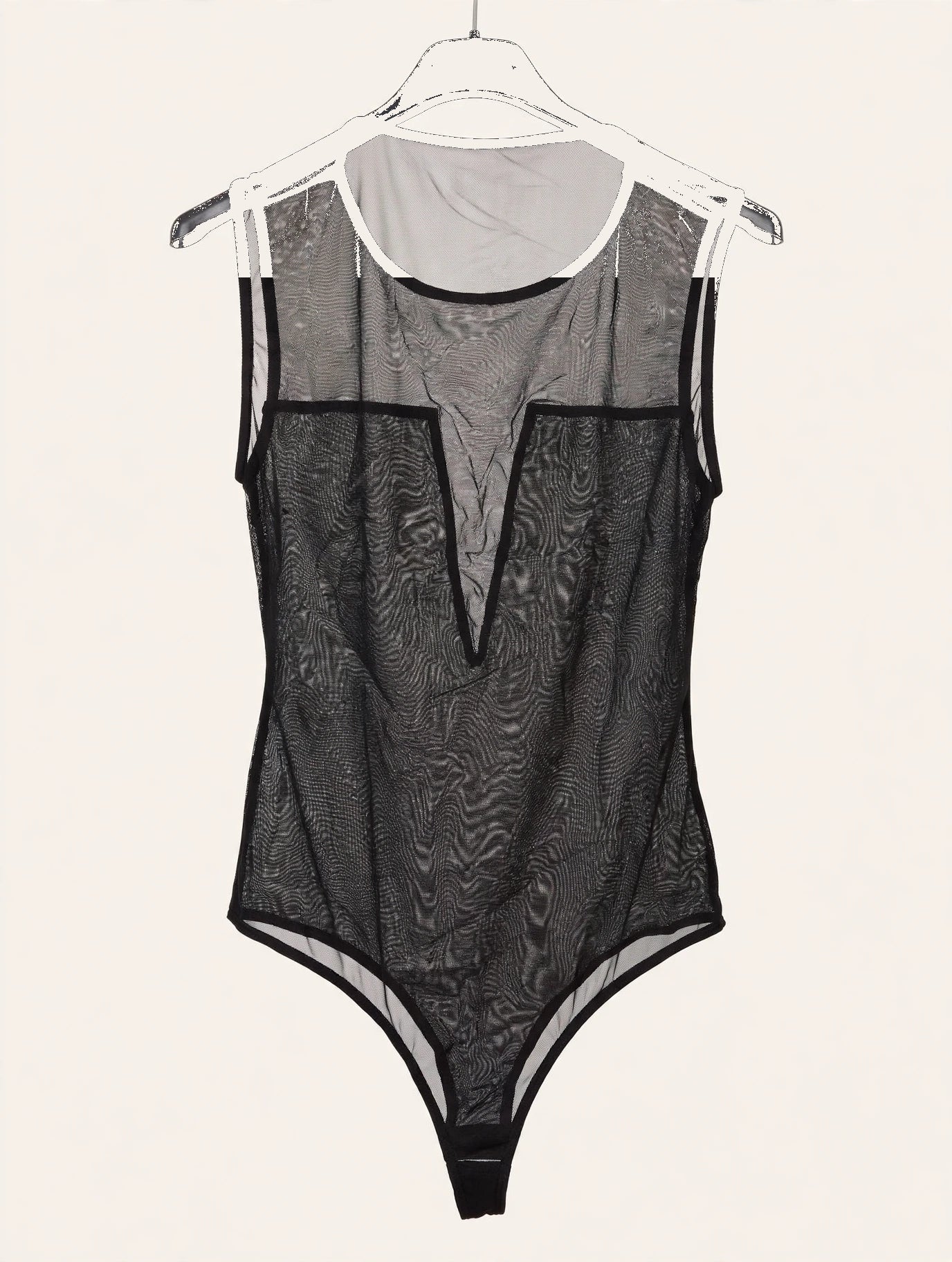 BODY IN TULLE TRASPARENTE