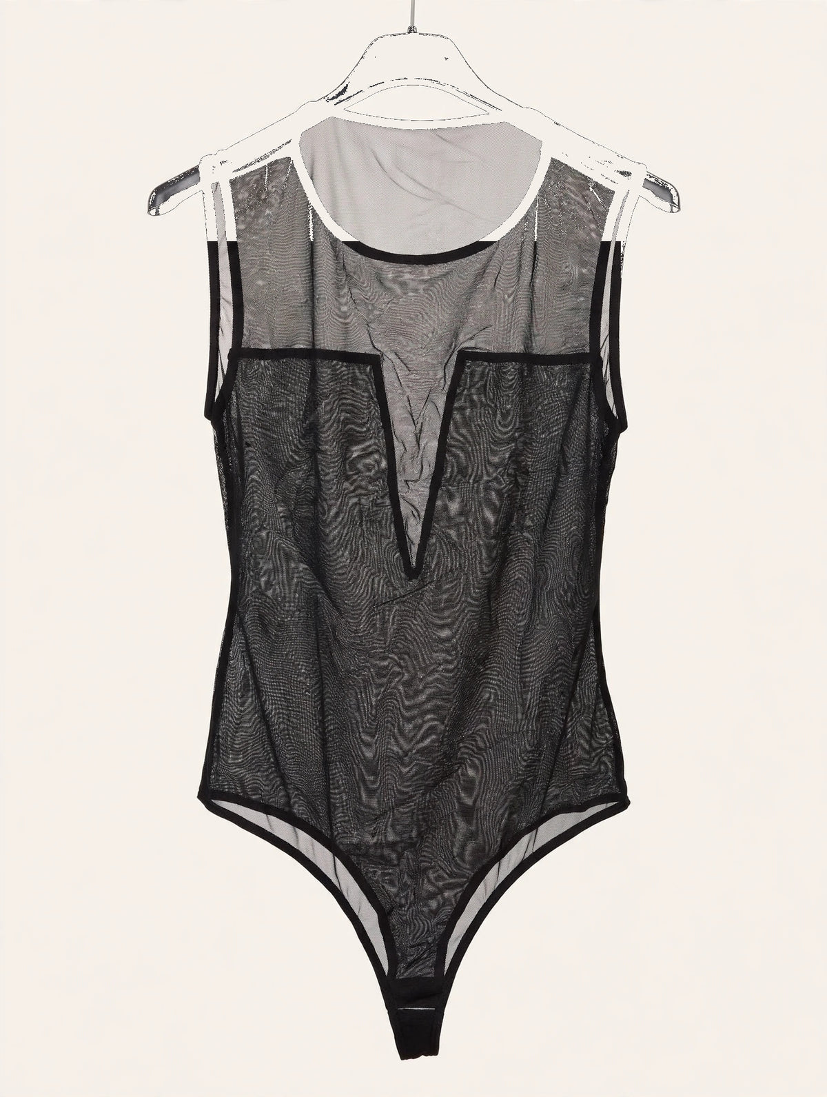BODY IN TULLE TRASPARENTE