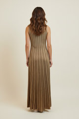 Abito in lurex tessuto in maglia